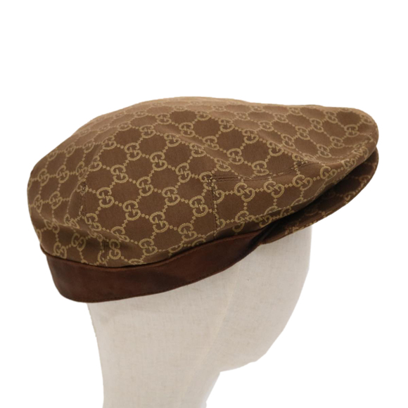 GUCCI GG Canvas Hunting Hat Brown Auth yk7612 - Picture 5 of 11